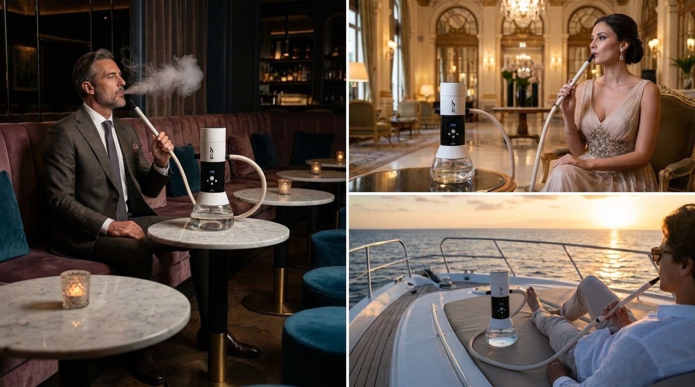 AZUZA hospitality guest experience for a premium hookah lounge hospitality experience